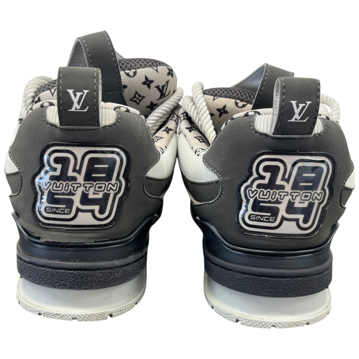 Men's LV Skate Low Trainers Grey Size UK 7.5 / EU 41.5 - Photo 7