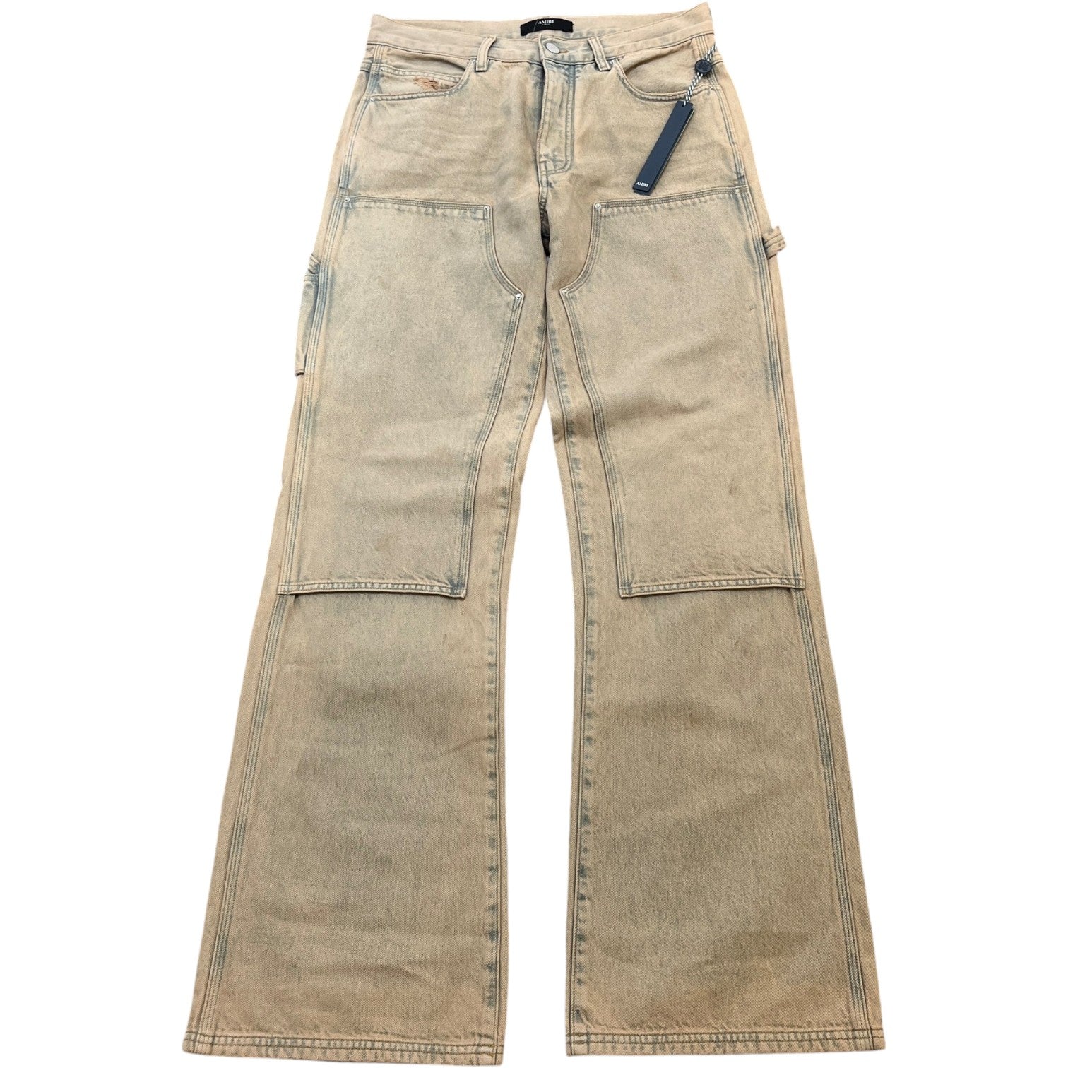 Men's Carpenter Jeans Beige Size S / W30 - Photo 1