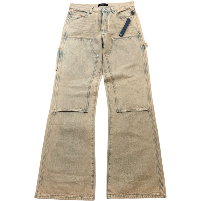 Men's Carpenter Jeans Beige Size S / W30