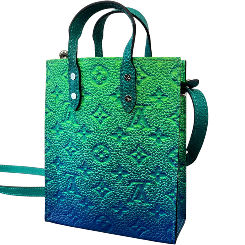 Men's X Abloh Mini Sac Plat Illusion Bag Green