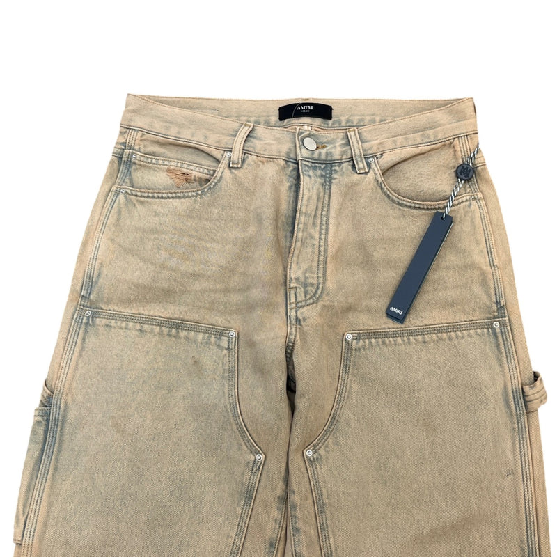 Men's Carpenter Jeans Beige Size S / W30