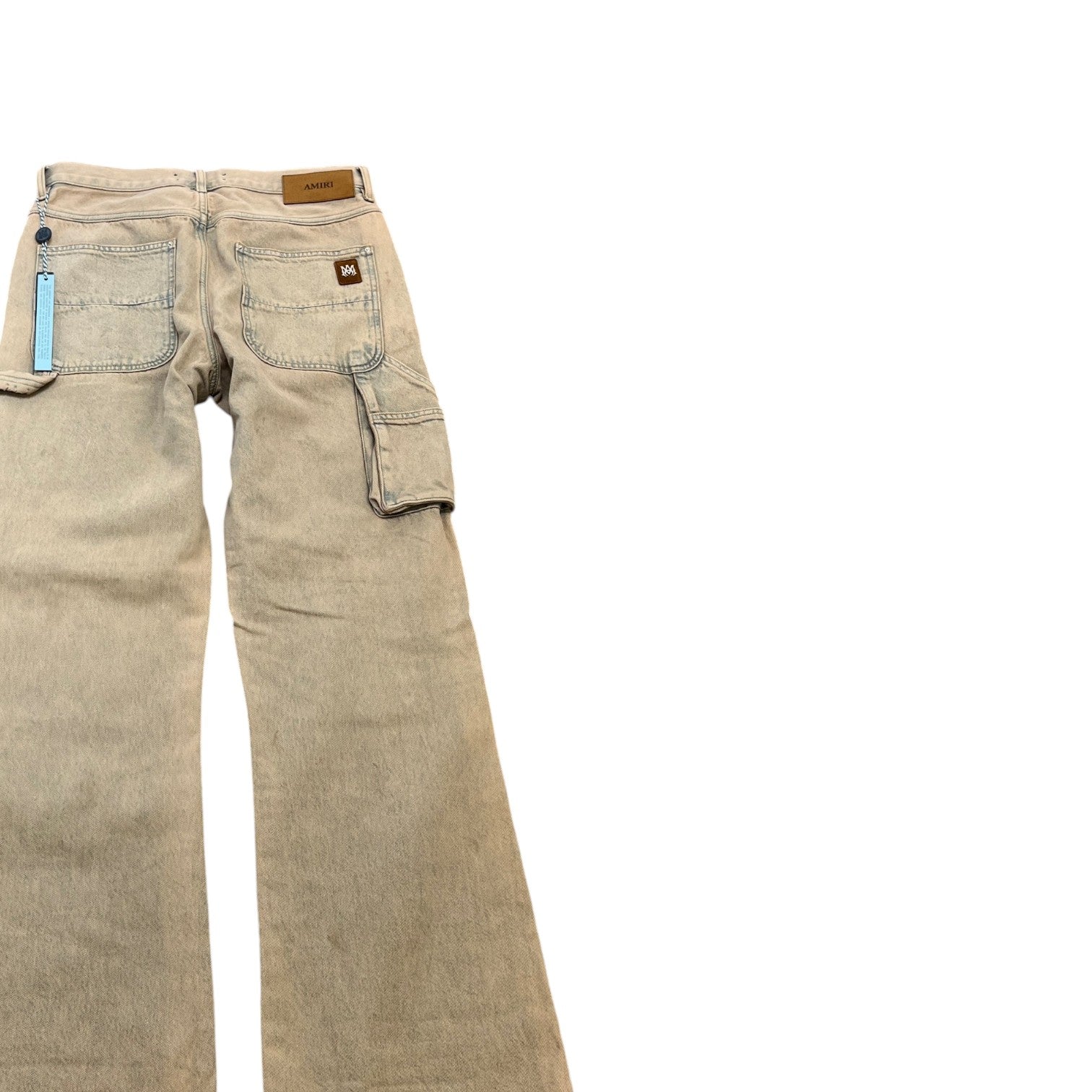 Men's Carpenter Jeans Beige Size S / W30 - Photo 4