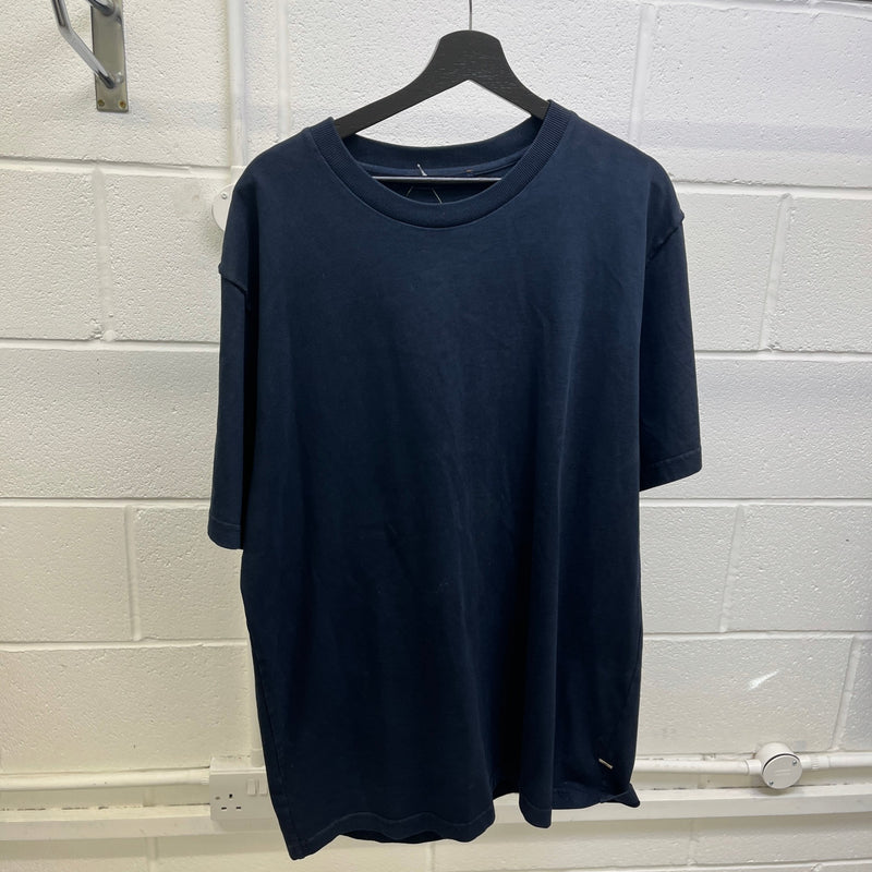 Men's Inside Out Staples T-Shirt Navy Size XXL