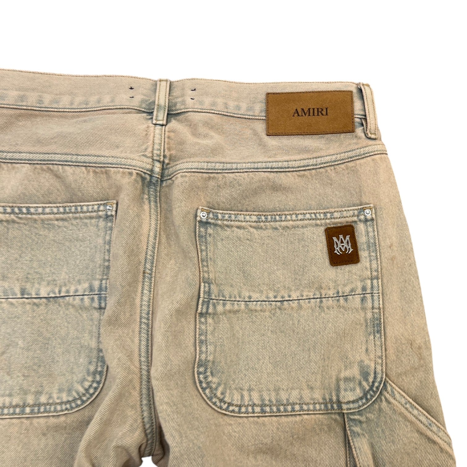 Men's Carpenter Jeans Beige Size S / W30 - Photo 6