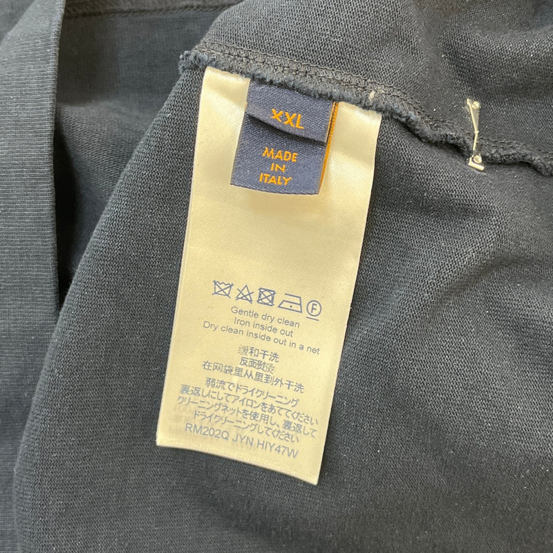 Men's Inside Out Staples T-Shirt Navy Size XXL