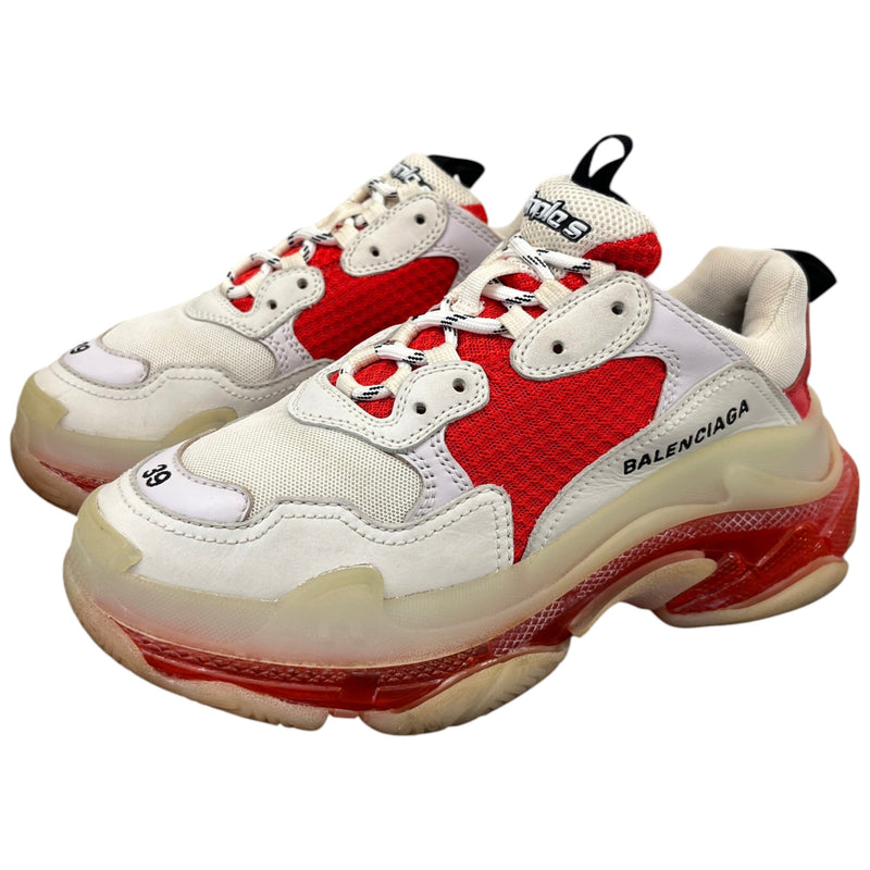 Women's Triple S Low Trainers White Size UK 6 / EU 39