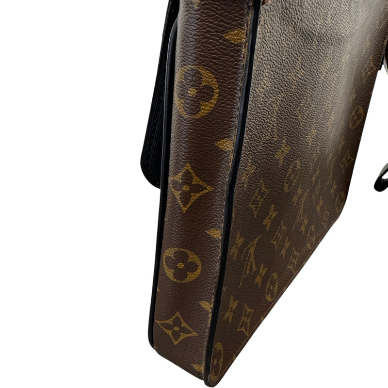 Men's Monogram Macassar S-Lock Pouch Brown