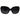 Women's Bow Cc Logo Sunglasses Black