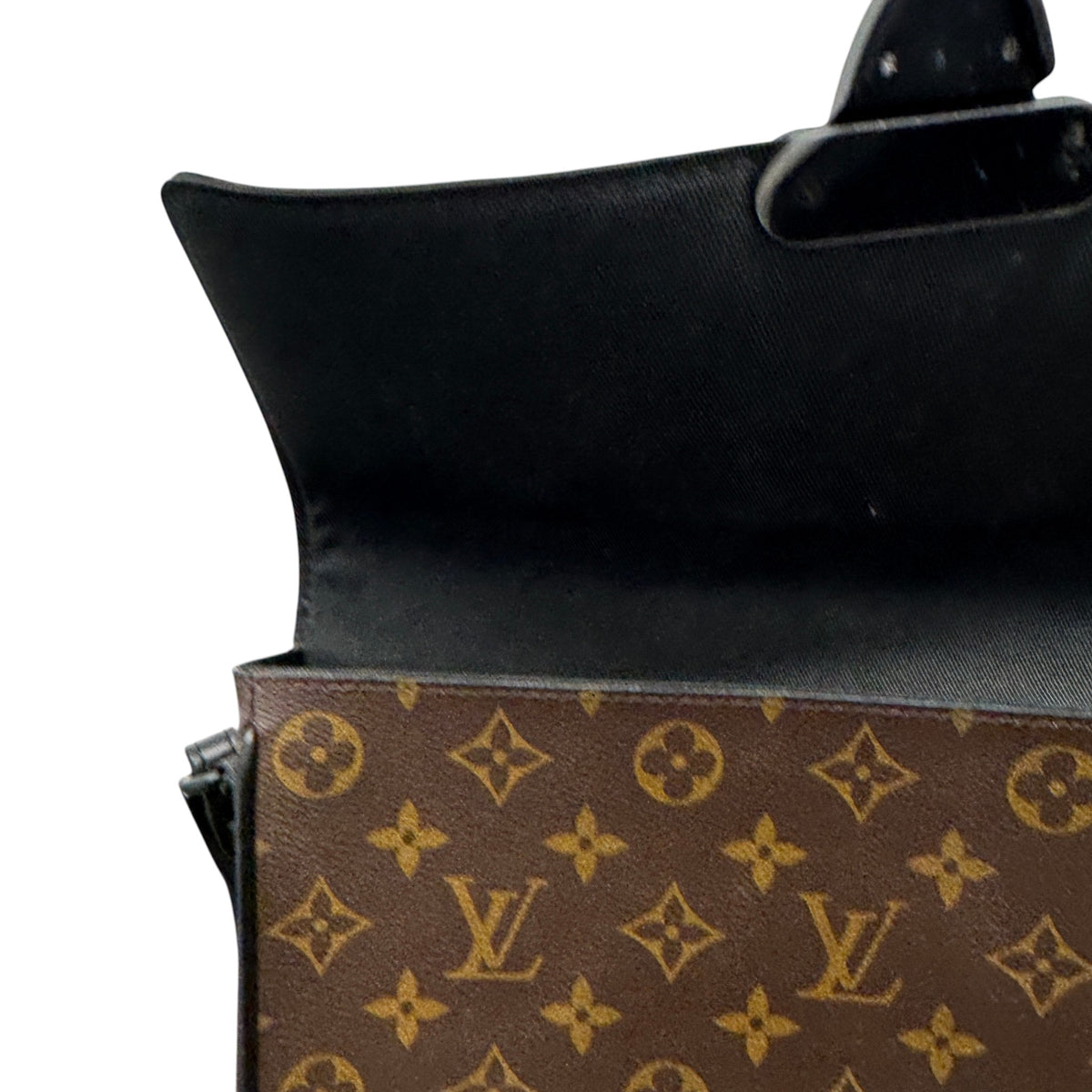 Men's Monogram Macassar S-Lock Pouch Brown - Photo 7