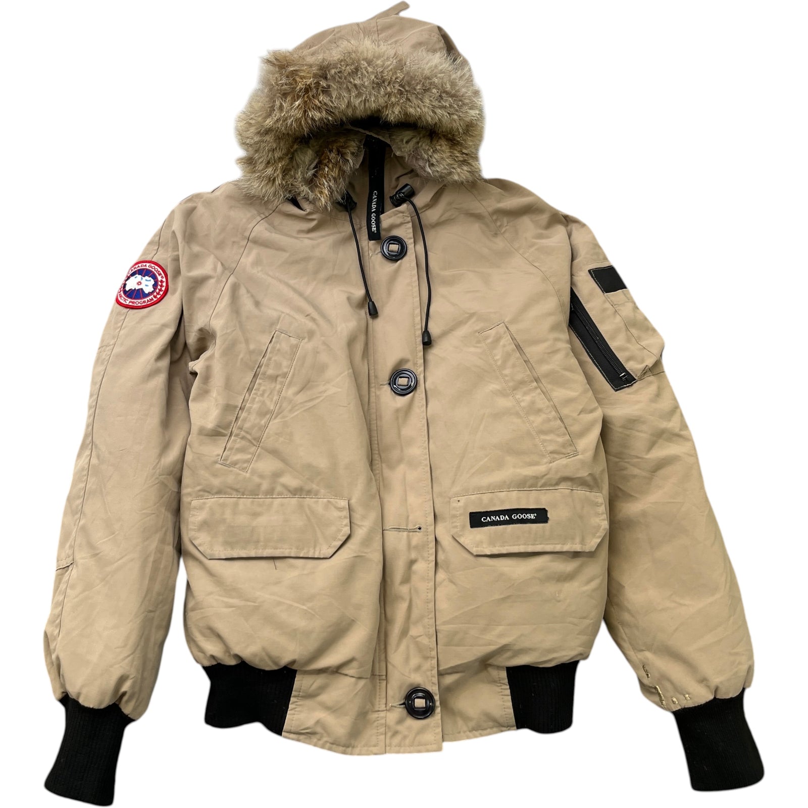 Women's Chilliwack Down Jacket Beige Size M - Photo 1