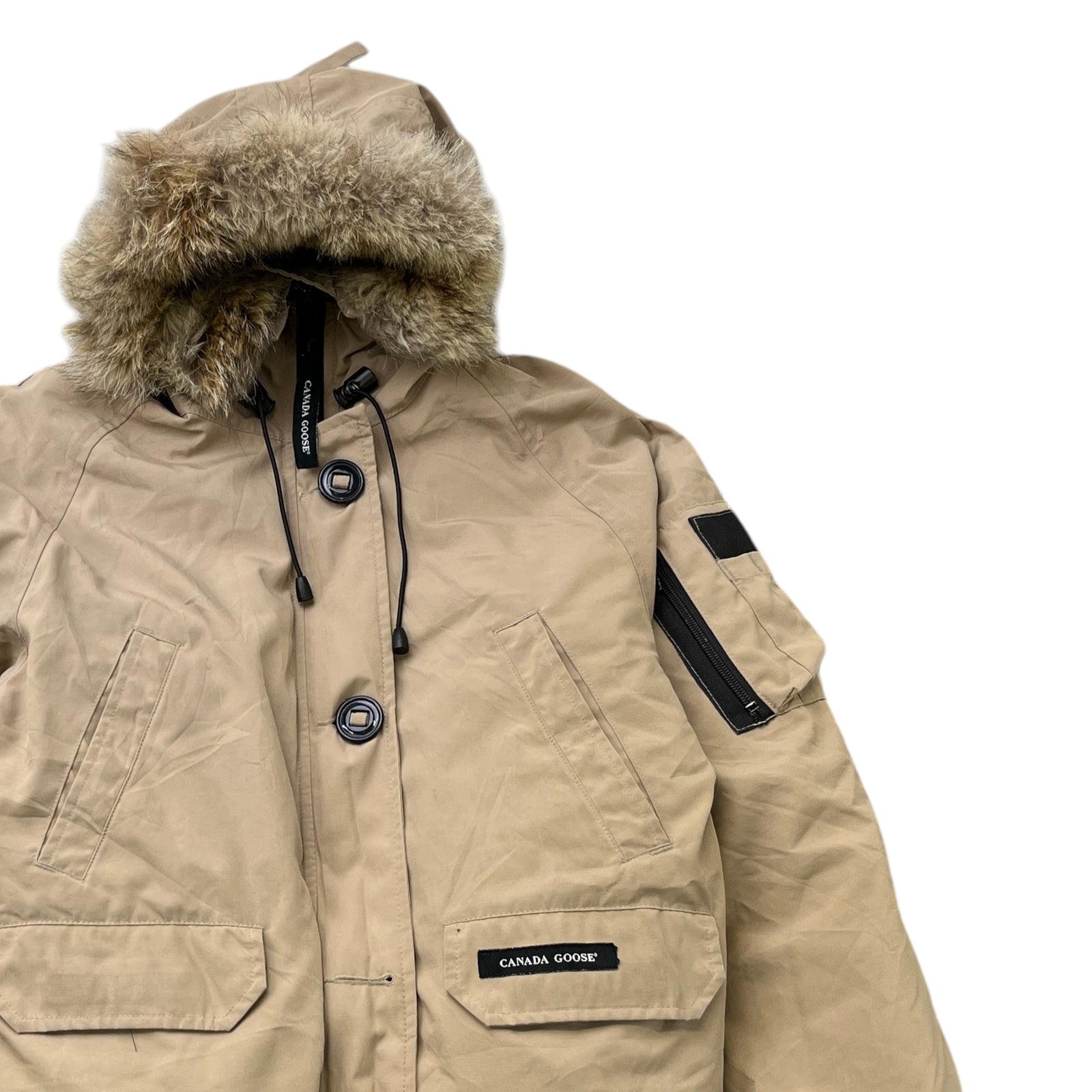 Women's Chilliwack Down Jacket Beige Size M - Photo 3