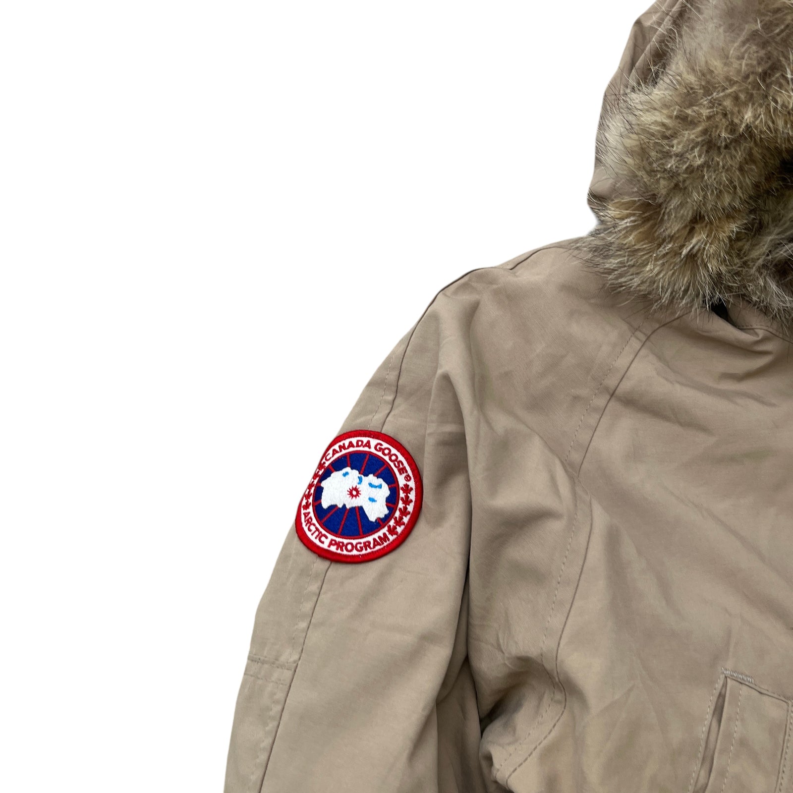 Women's Chilliwack Down Jacket Beige Size M - Photo 5