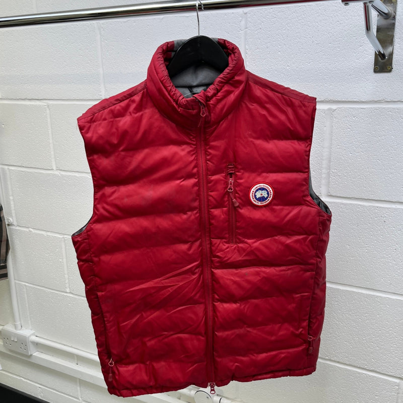 Men's Crofton Gilet Red Size M