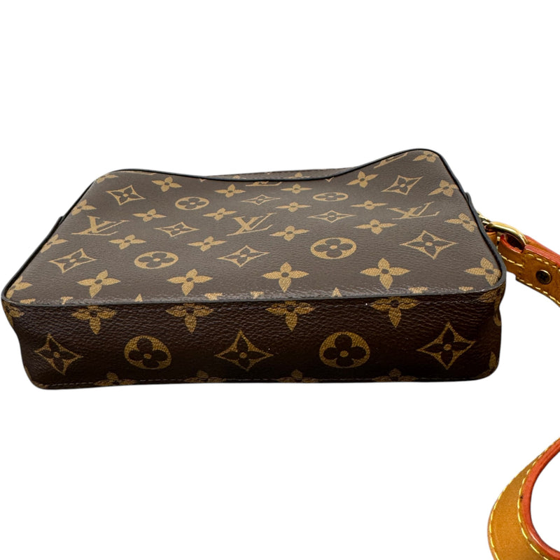 Men's Monogram Soft Trunk Pouch Brown