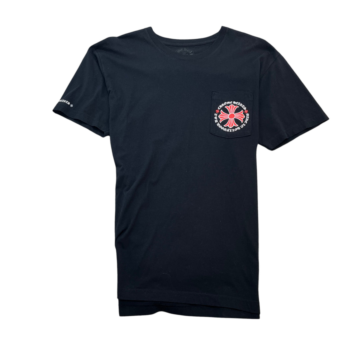 Men's Logo Print T-Shirt Black Size XL - Photo 1