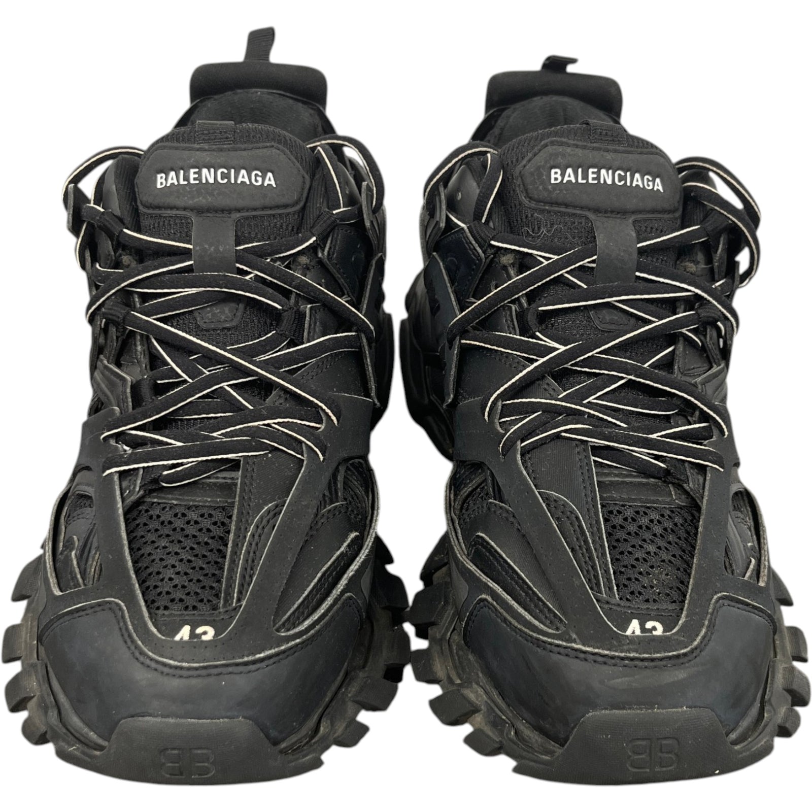 Men's Track Low Trainers Black Size UK 9 / EU 43 - Photo 6