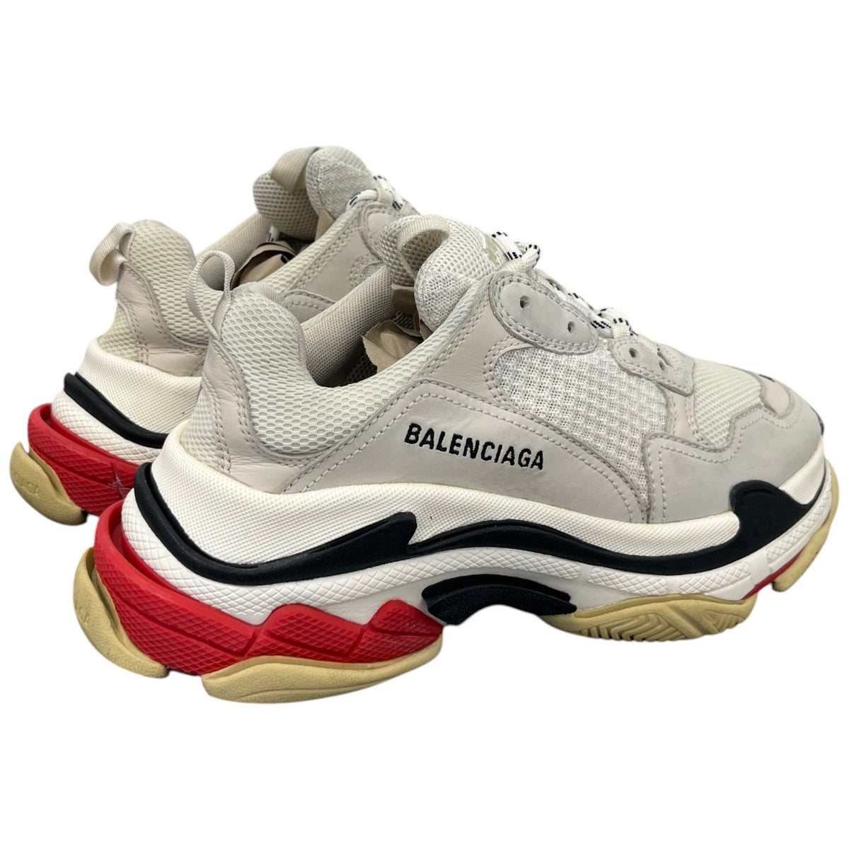 Men's Triple S Low Trainers Grey Size UK 7 / EU 41 - Photo 8