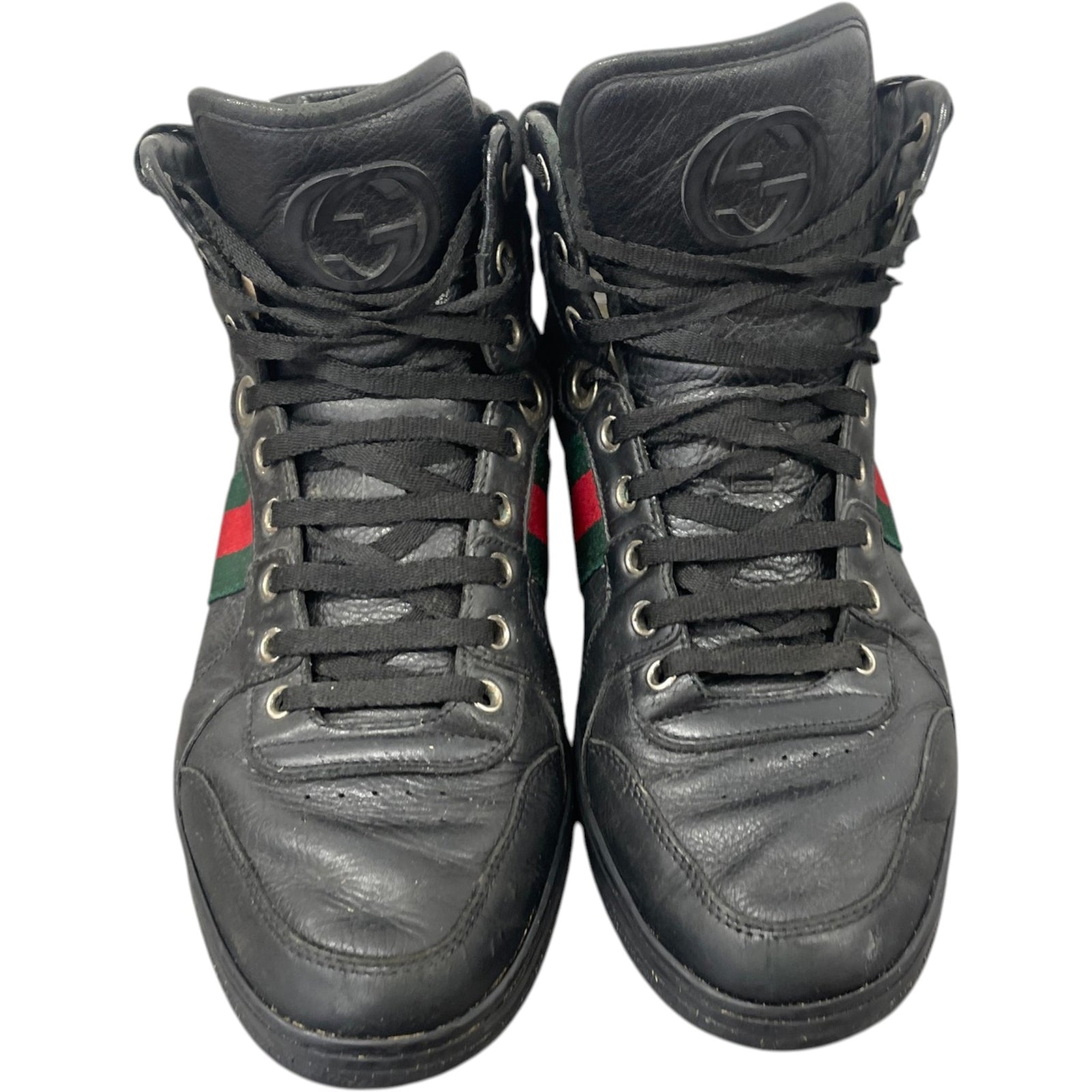 Men's Web High Trainers Black Size EU 41 / UK 7 - Photo 6