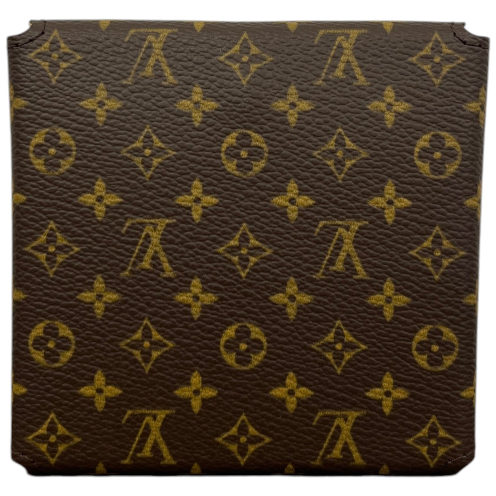 Women's Monogram Folding Jewellery Pouch Wallet Brown - Photo 2