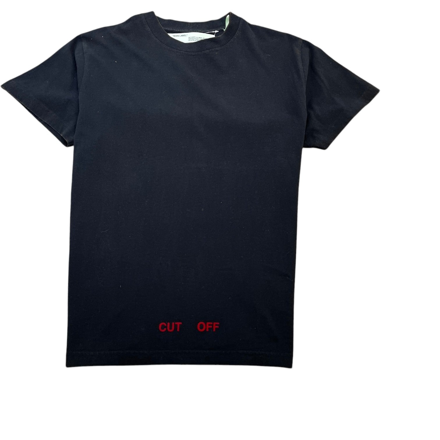 Men's Logo Print T-Shirt Black Size S - Photo 1