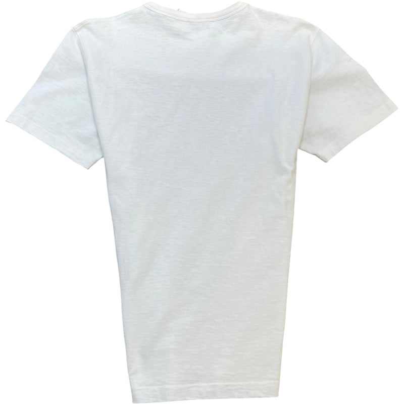 Men's Logo Print T-Shirt White Size L
