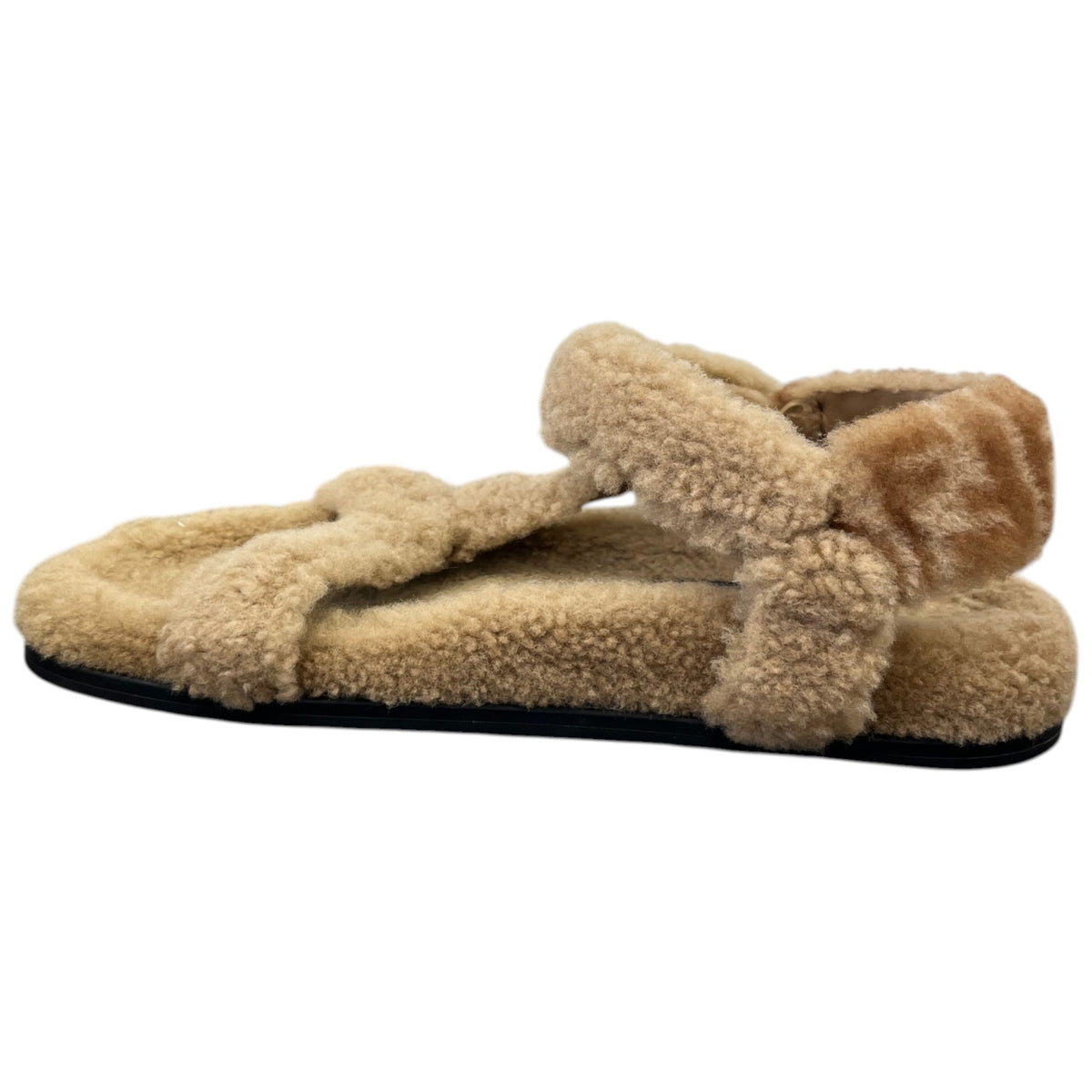 Women's Zucca FF Sandals Beige Size UK 6.5 / EU 39.5 - Photo 2