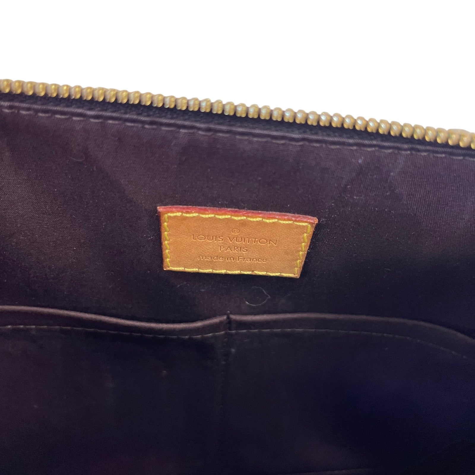 Women's Monogram Vernis Alma Pm Handbag Brown - Photo 11