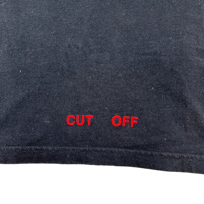 Men's Logo Print T-Shirt Black Size S