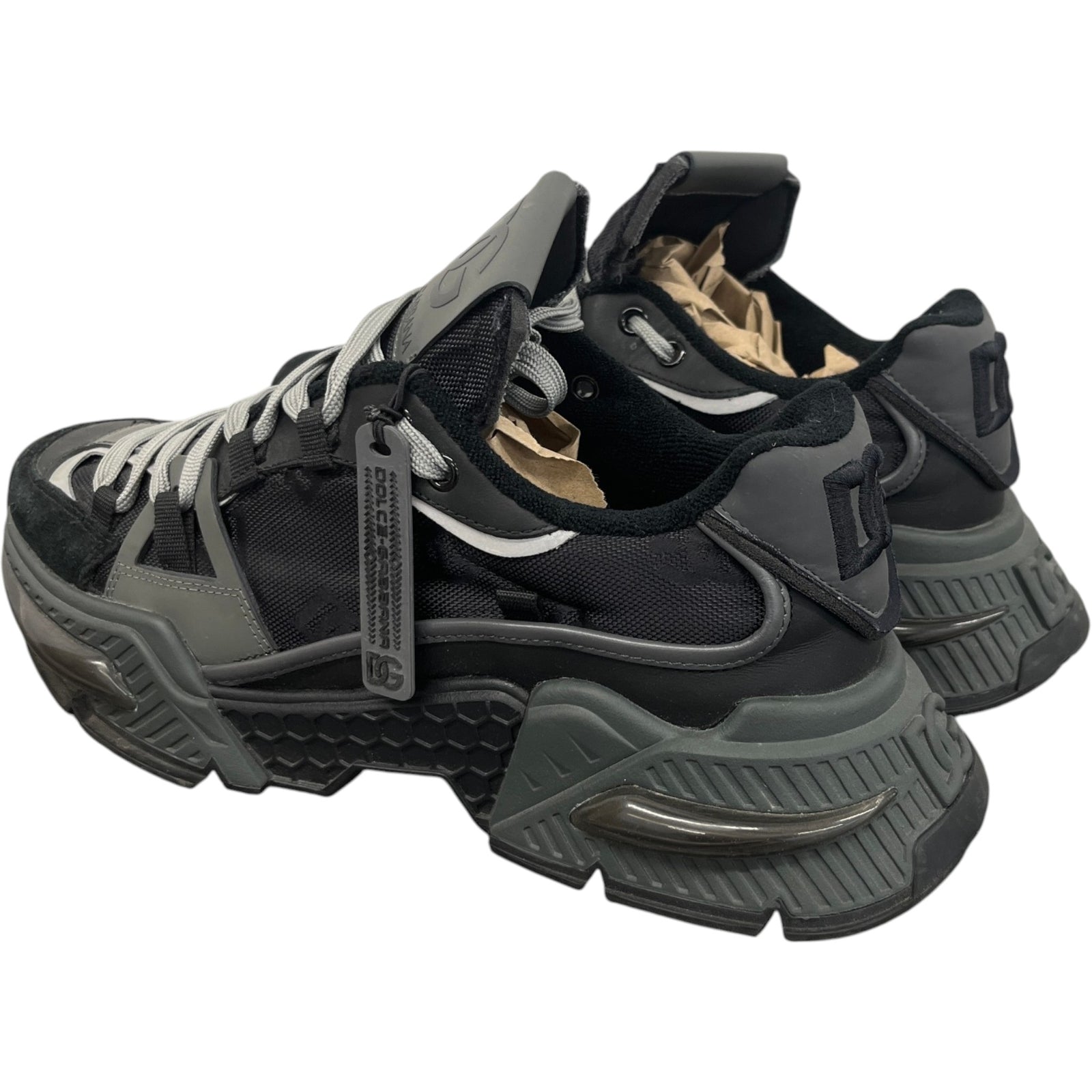 Men's Air Master Low Trainers Black Size UK 8 / EU 42 - Photo 8