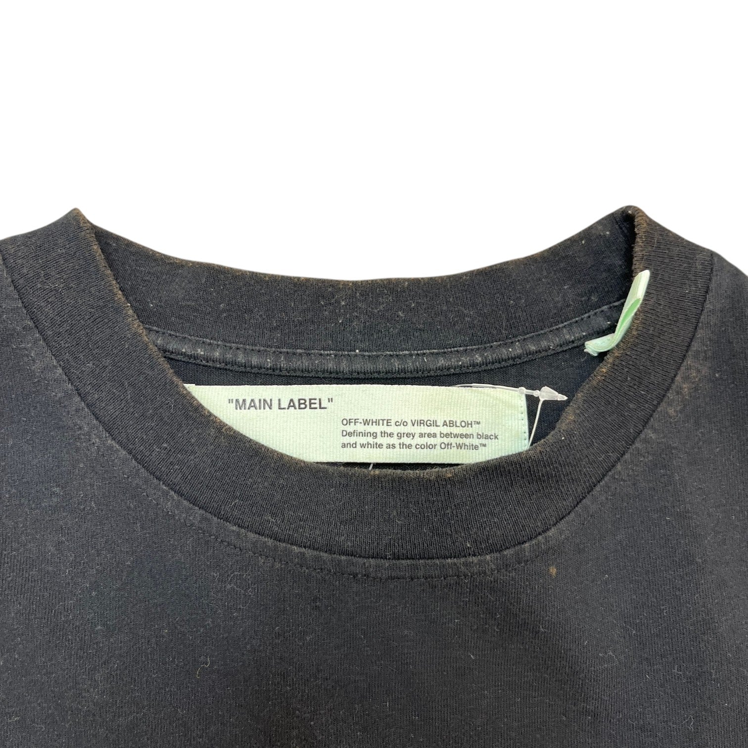 Men's Logo Print T-Shirt Black Size S - Photo 5