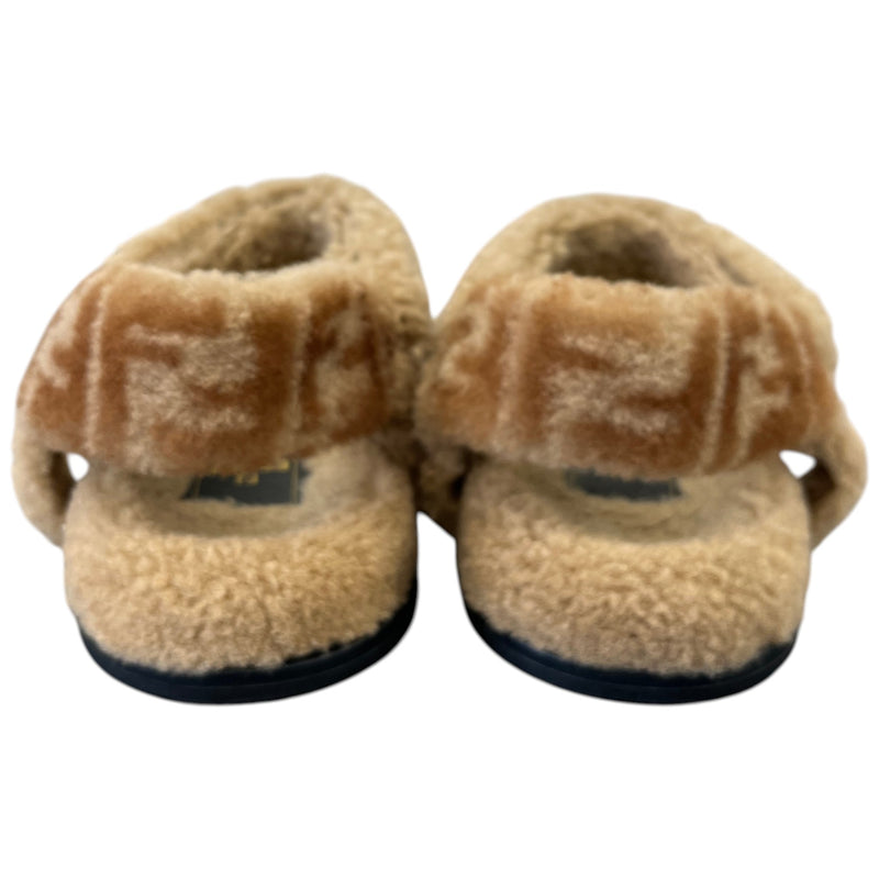 Women's Zucca FF Sandals Beige Size UK 6.5 / EU 39.5
