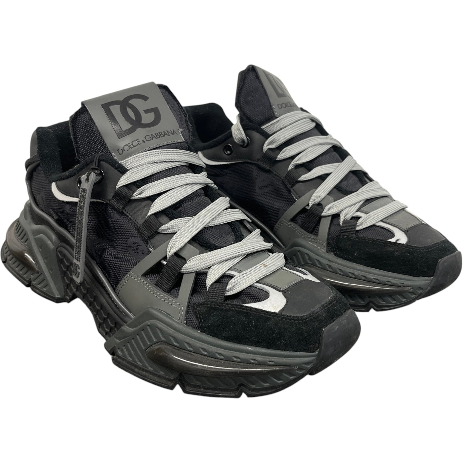Men's Air Master Low Trainers Black Size UK 8 / EU 42 - Photo 9