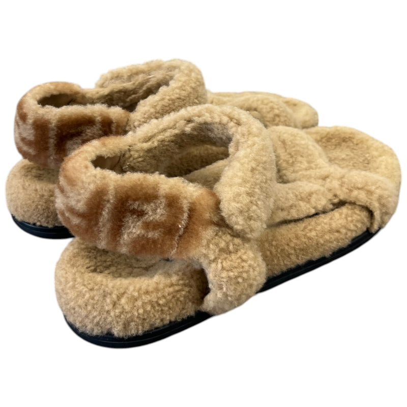 Women's Zucca FF Sandals Beige Size UK 6.5 / EU 39.5