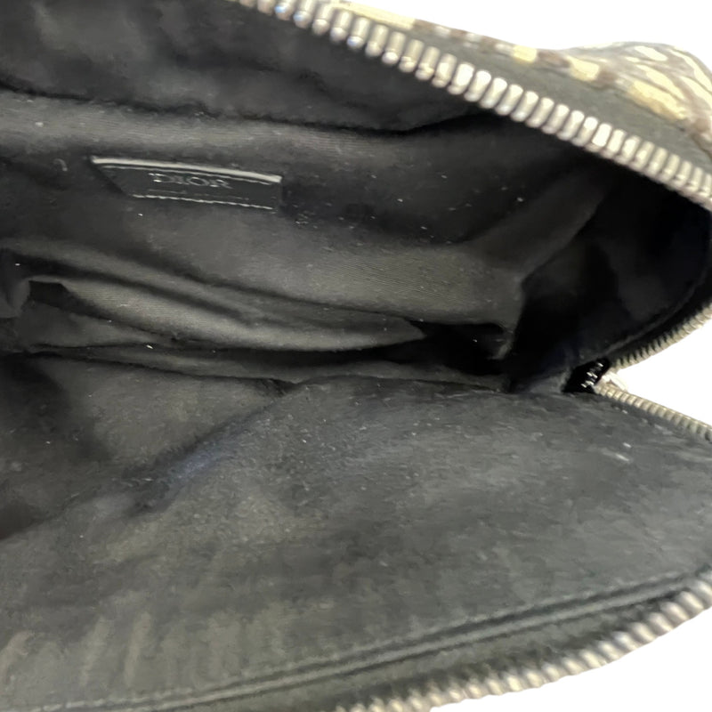 Men's Oblique Safari Messenger Bag Beige