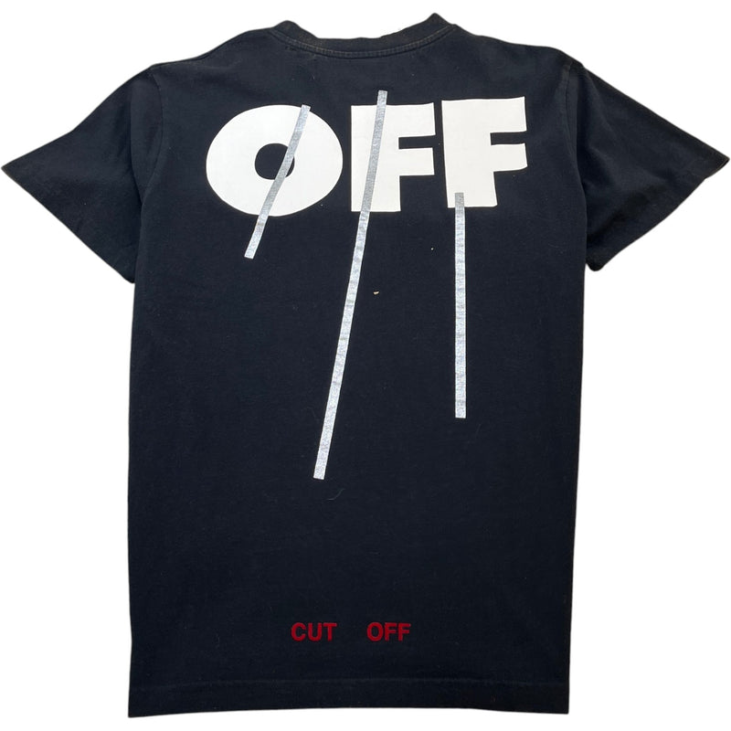 Men's Logo Print T-Shirt Black Size S