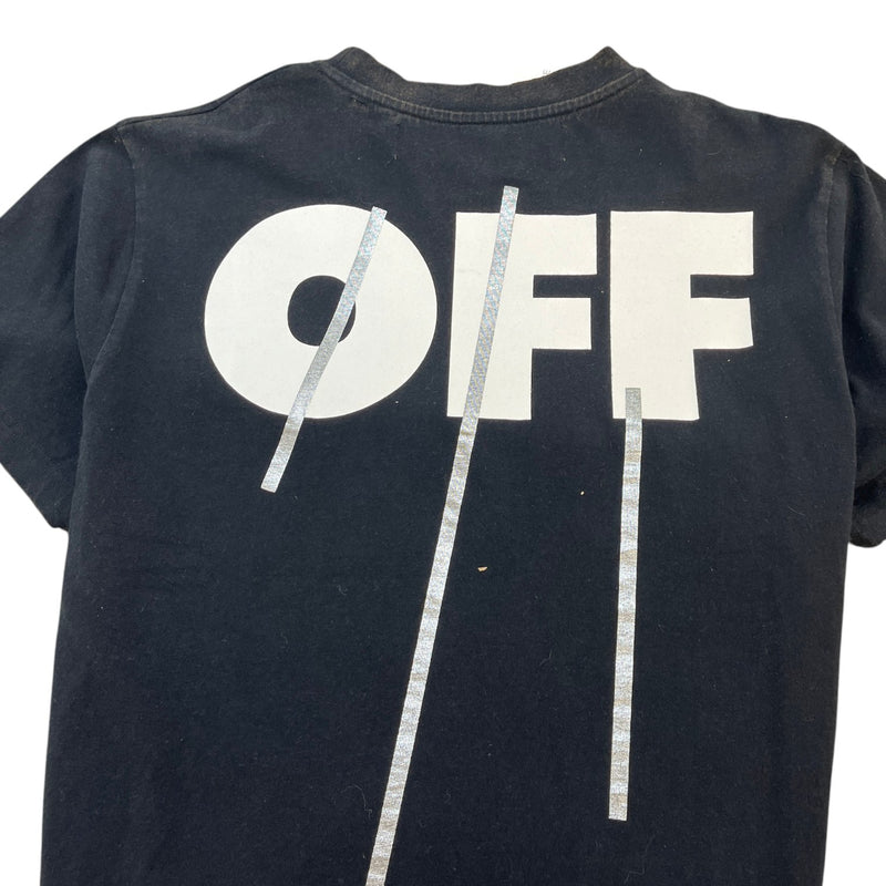 Men's Logo Print T-Shirt Black Size S