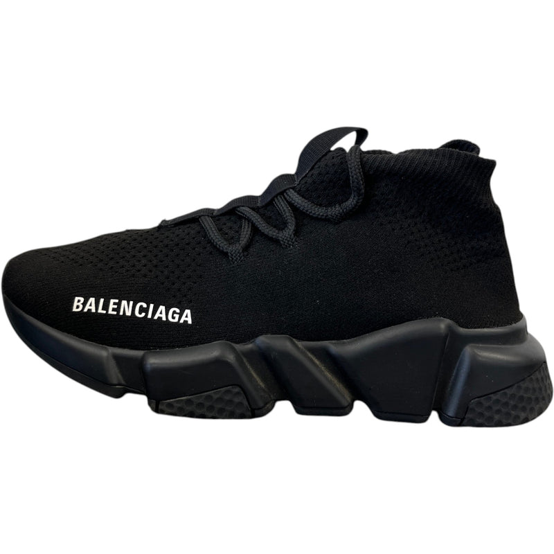 Women's Speed Lace-Up High Trainers Black Size EU 35 / UK 2