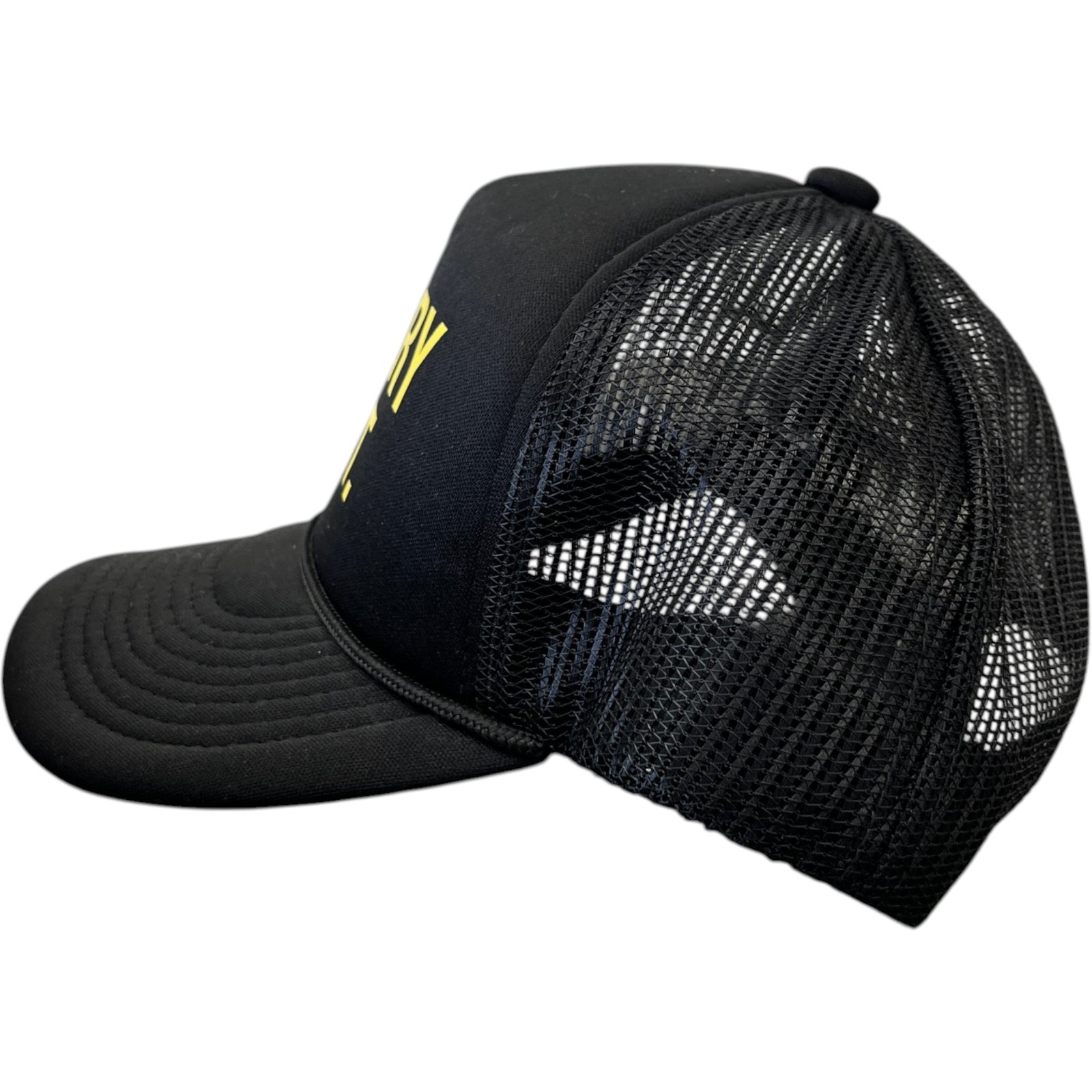 Men's Logo Trucker Cap Black - Photo 6