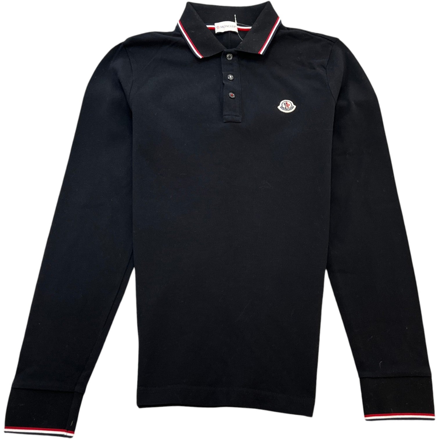 Men's Maglia Polo Shirt Black Size S – Label Source