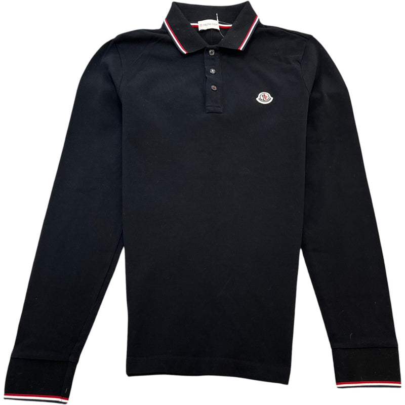 Men's Maglia Polo Shirt Black Size S