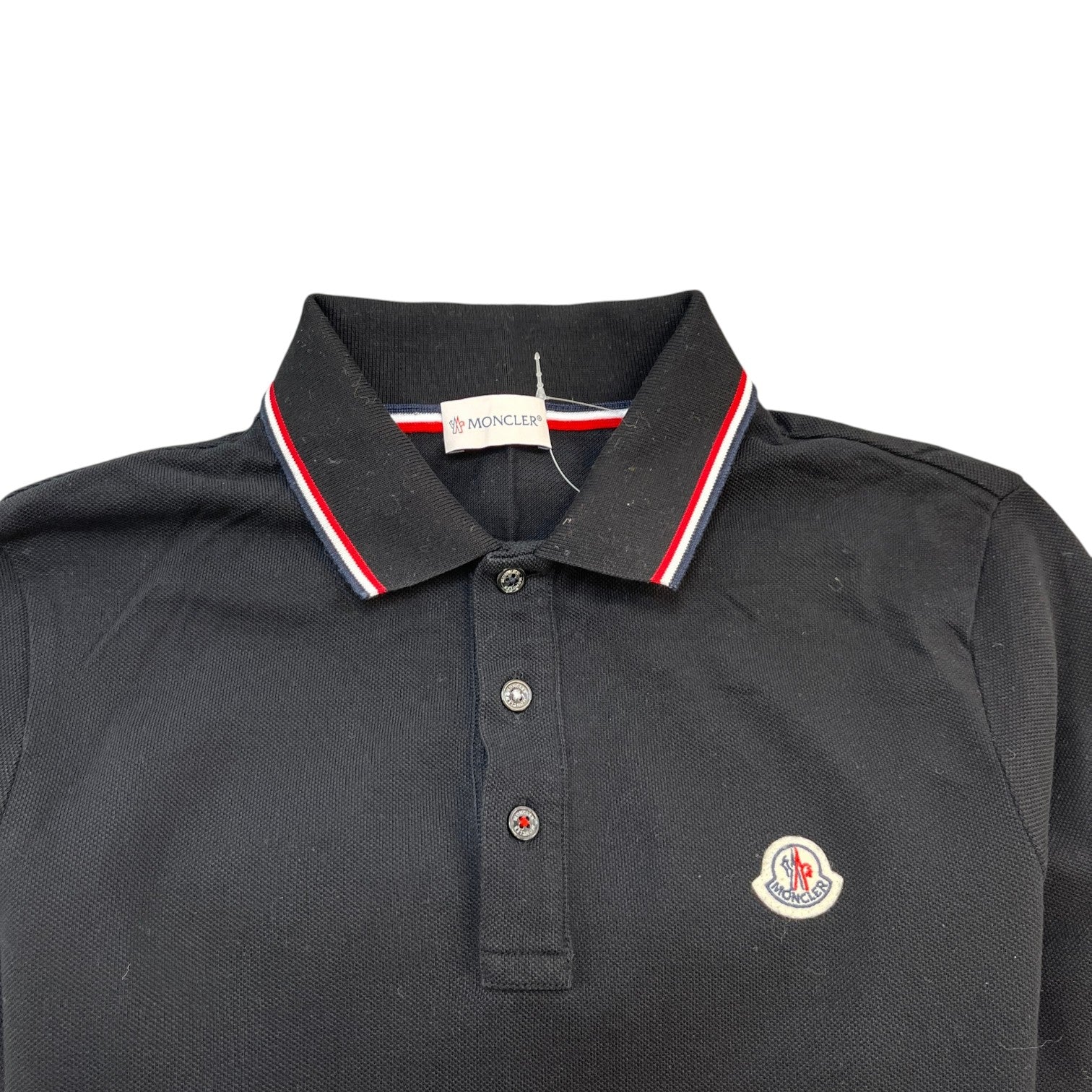 Men's Maglia Polo Shirt Black Size S - Photo 5
