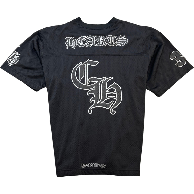 Men's Hearts Mesh Stadium T-Shirt Black Size L