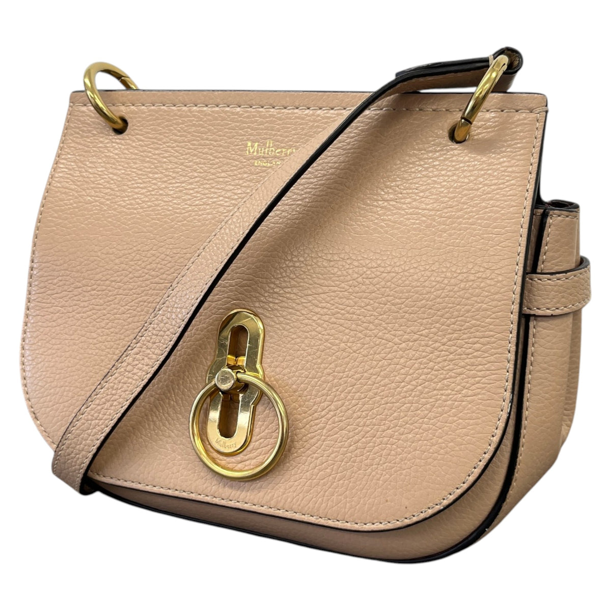 Women's Small Amberley Satchel Crossbody Bag Beige - Photo 5