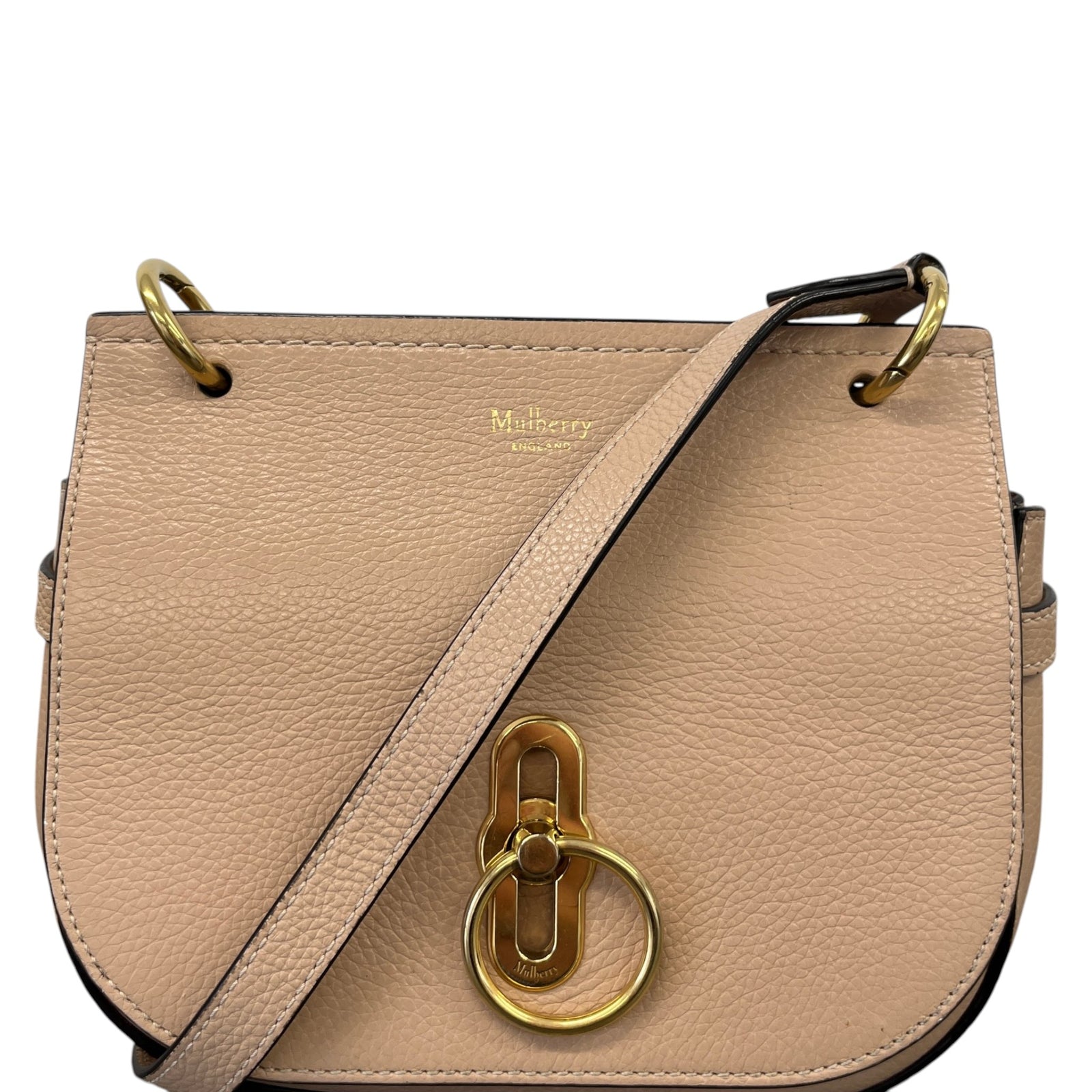 Women's Small Amberley Satchel Crossbody Bag Beige - Photo 11