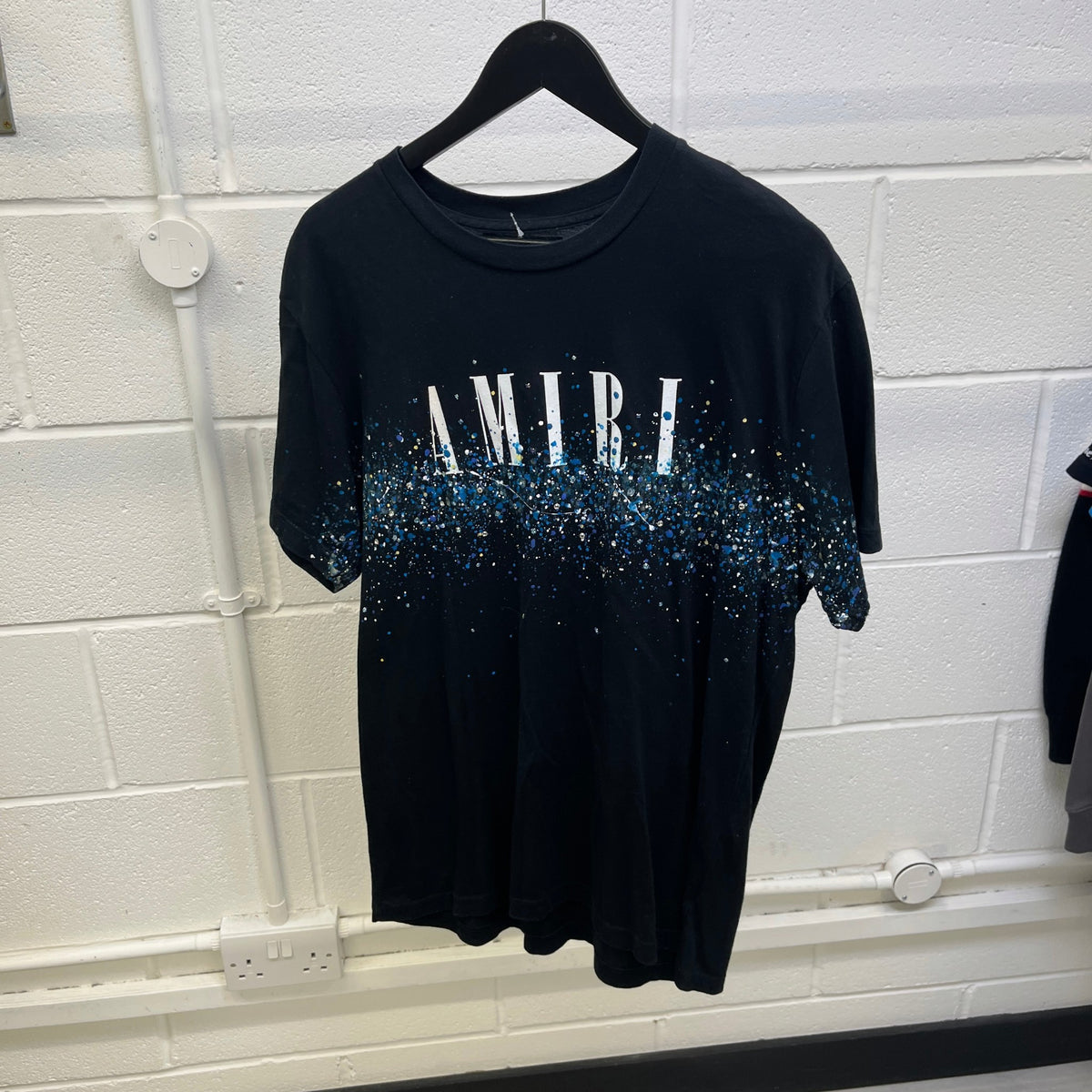 Men's Crystal Core Logo T-Shirt Black Size S - Photo 7
