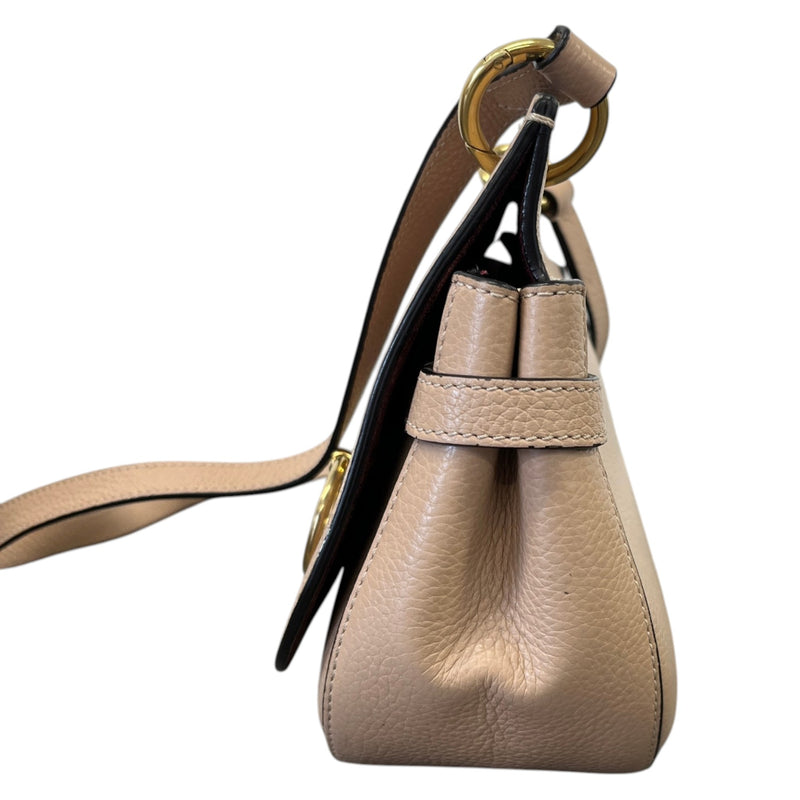 Women's Small Amberley Satchel Crossbody Bag Beige