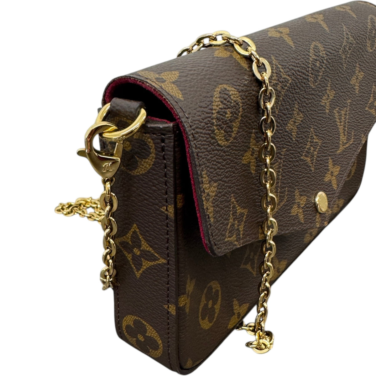 Women's Monogram Félicie Pochette Crossbody Bag Brown - Photo 5
