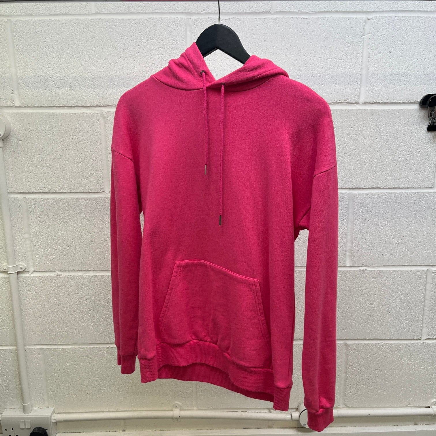 Men's Hood Logo Hoodie Pink Size S - Photo 8