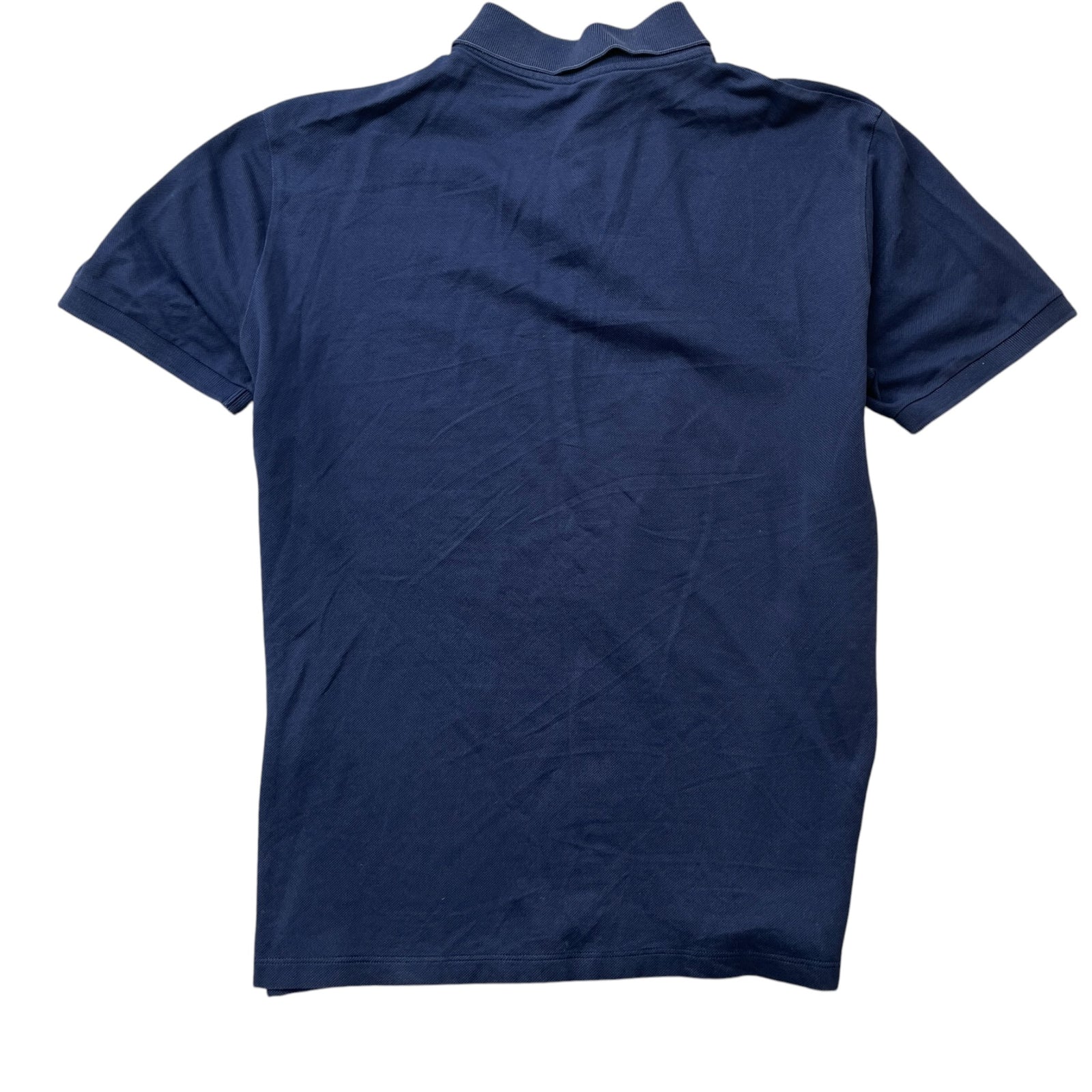 Men's Embroidered Lv Polo Shirt Navy Size M - Photo 2