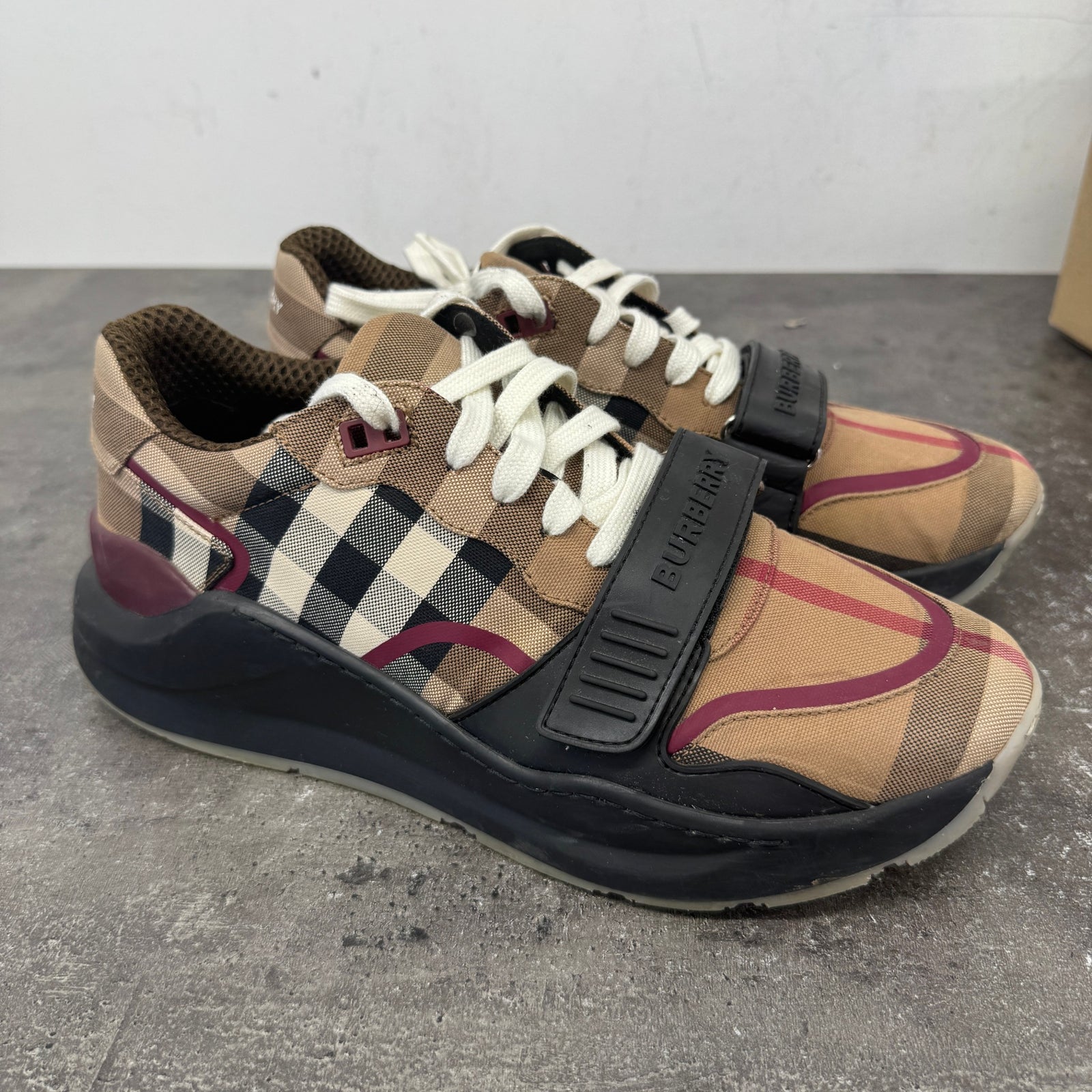 Men's Ramsey Low Trainers Beige Size EU 42 / UK 8 - Photo 11